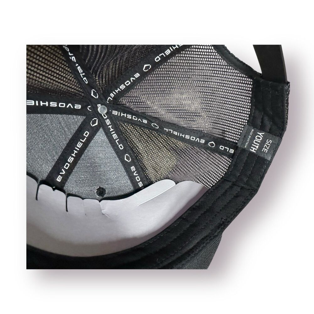 EvoShield Youth B.I.G. Snapback Hat Adjustable OSFM Mesh Back Cap - Picture 4 of 6